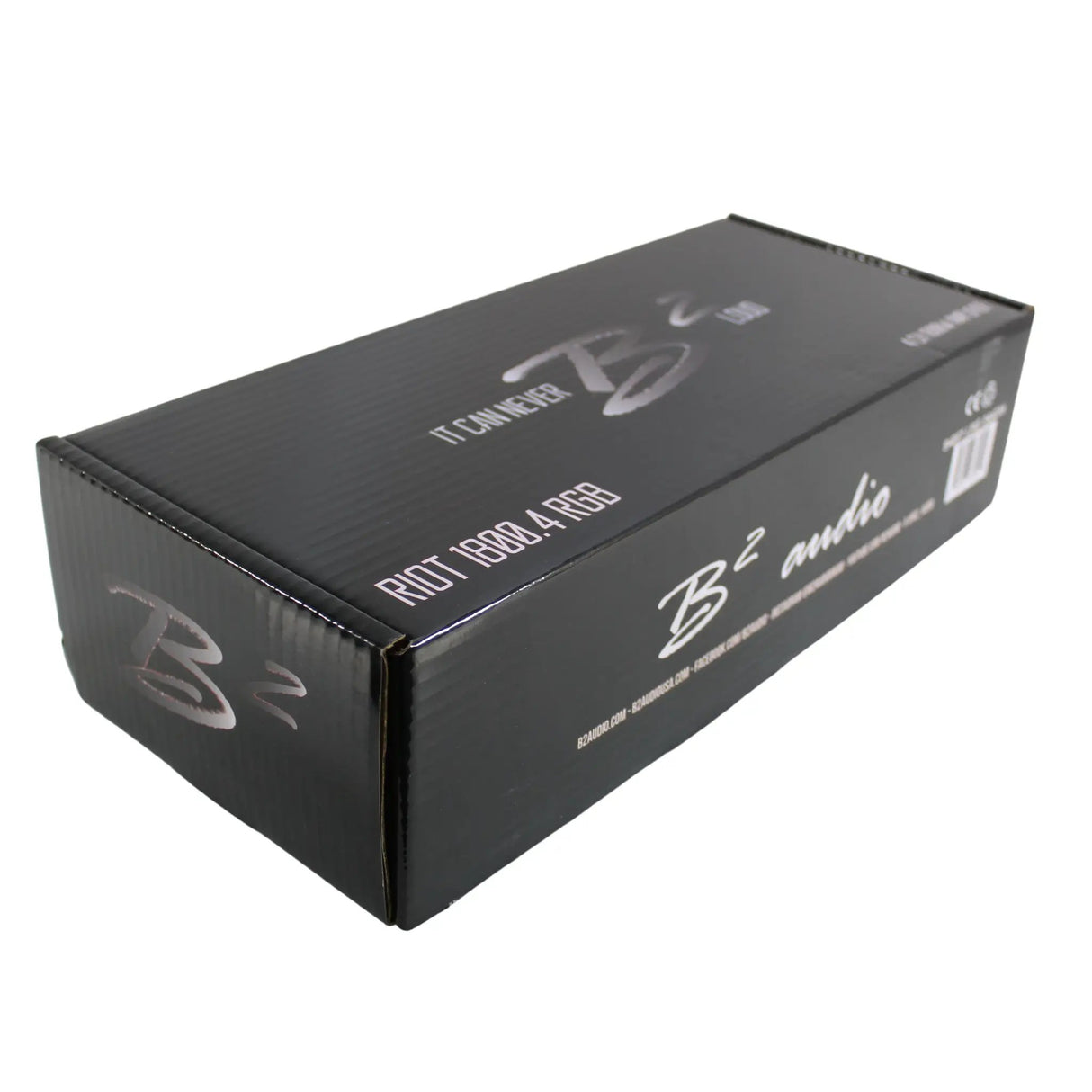 B2 Audio B2 Audio RIOT 4-Channel 1.8K 1800W 2-Ohm Class D Full Range Amplifier w/ RGB LED Illumination - Car Audio