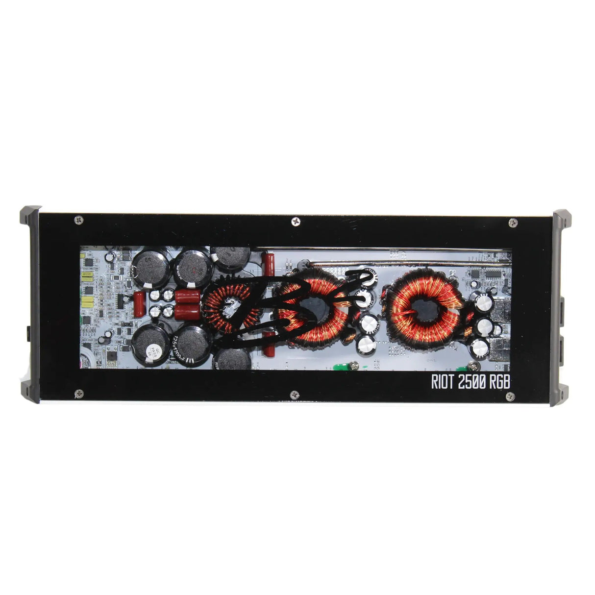 B2 Audio B2 Audio RIOT Mono 2.5K 2500 Watt 1-Ohm Class D Subwoofer Amplifier Full Range Amplifier w/ RGB LED Illumination - Car Audio
