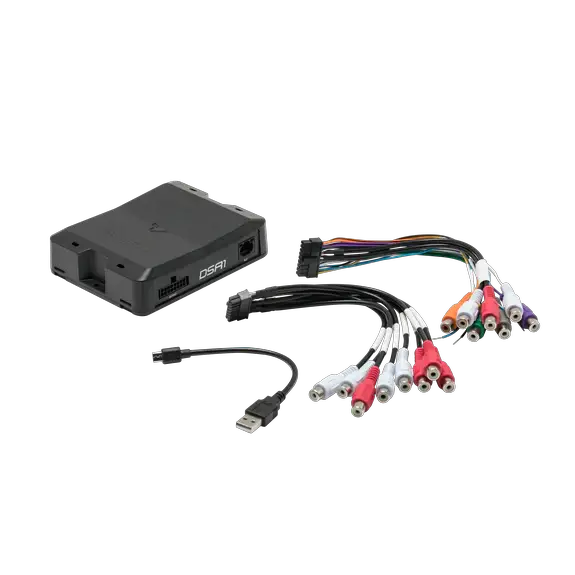 Rockford Fosgate Rockford Fosgate DSR1 8-Channel Interactive Signal Processor w/ Integrated iDatalink Maestro Module - Car Audio