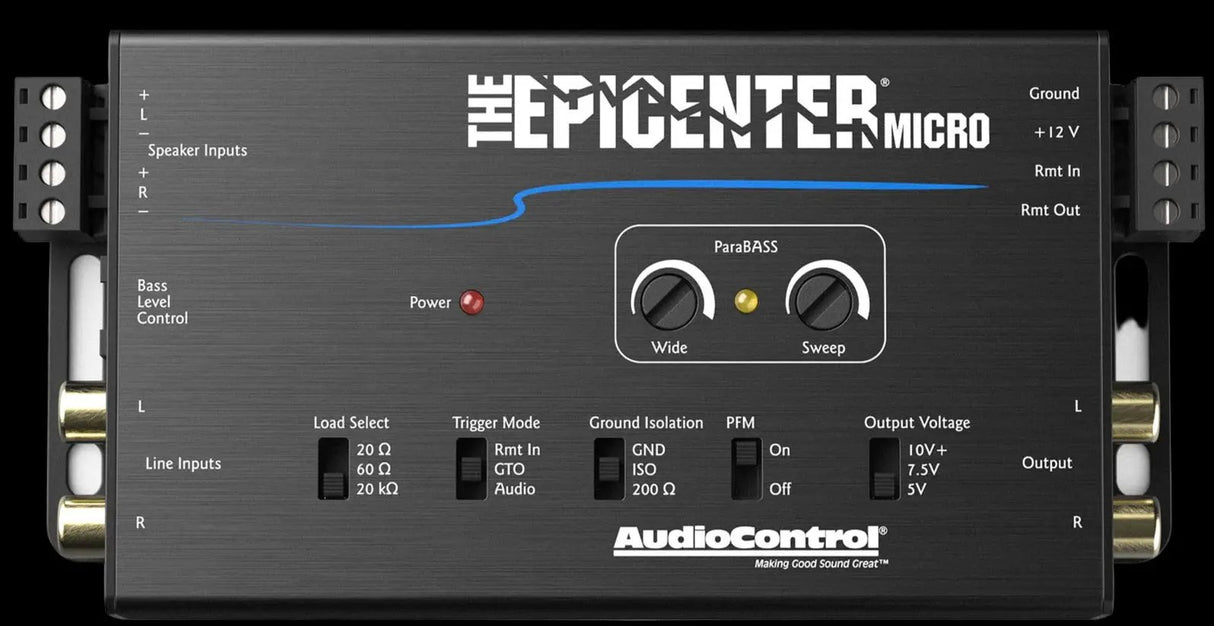 AudioControl AudioControl Epicenter Micro Bass Restoration Processor & Line Output Converter - Car Audio