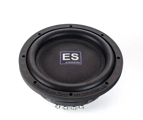 American Bass American Bass ES Series Shallow 12" Subwoofer Dual 4 Ohm - Car Audio