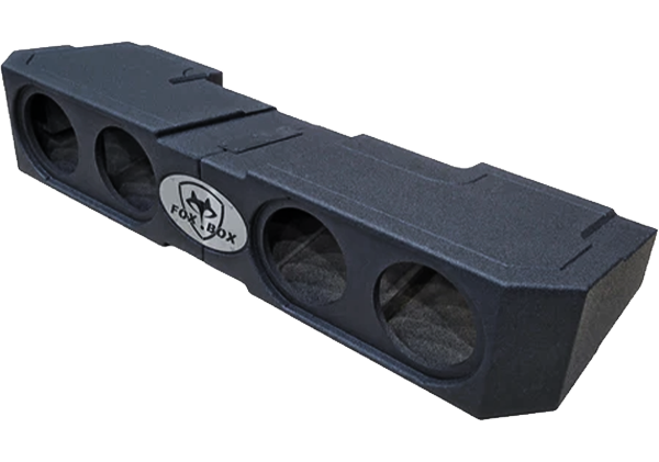 Fox Acoustics Fox Acoustics FoxBox® 2007+ GM Crew Cab Quad 8" Subwoofer Enclosure - Car Audio