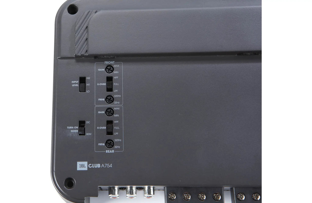 JBL Club A754 Club Series 4-Channel Amplifier - Trinity Car Audio