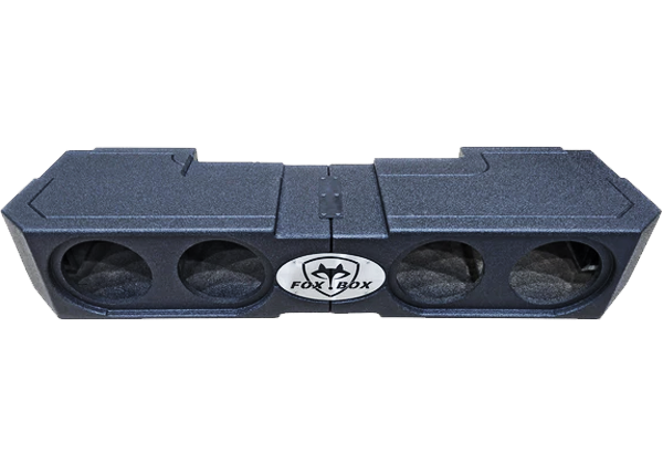 Fox Acoustics Fox Acoustics FoxBox® 2007+ GM Crew Cab Quad 8" Subwoofer Enclosure - Car Audio
