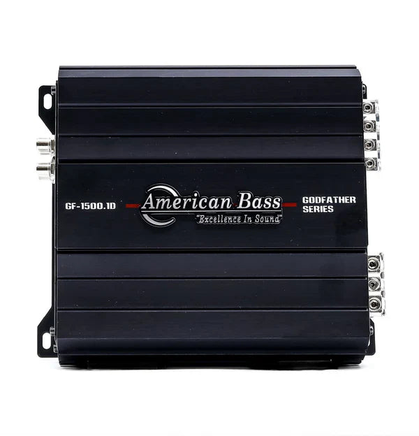 American Bass Godfather 1500.1D 1,500 Watt Monoblock Amplifier