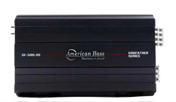 American Bass American Bass Godfather 500.4D 4-Channel Amplifier - Car Audio