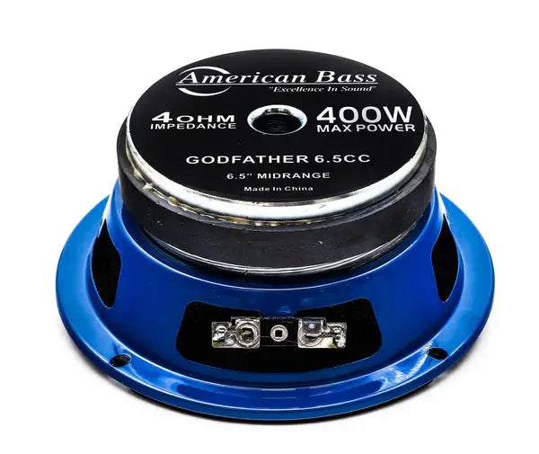 American Bass American Bass Godfather 6.5 Carbon Cone (Pair) - Car Audio