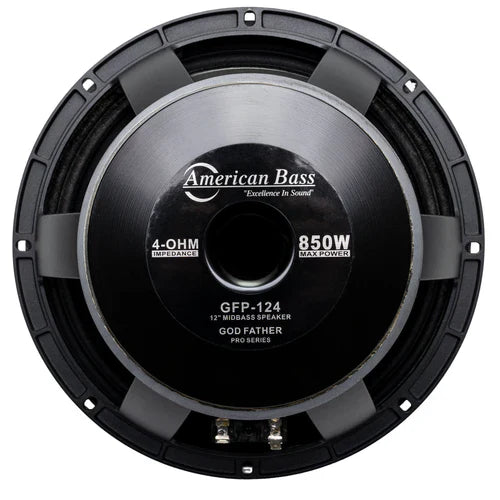 American Bass Godfather Pro Cast 124 Midbass Speaker (single)