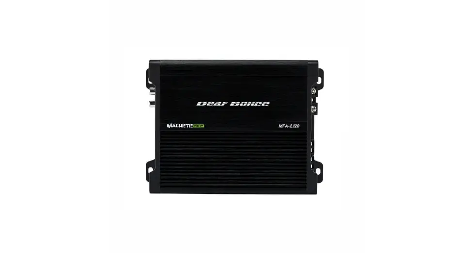 Deaf Bonce Deaf Bonce MACHETE MFA-2.120 | 120 Watt 2-channel amplifier - Car Audio
