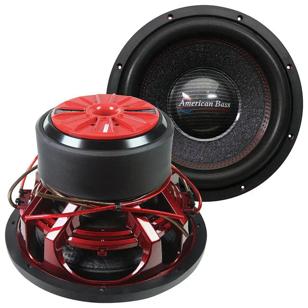American Bass HAWK Series 12" Subwoofer Dual 4 Ohm