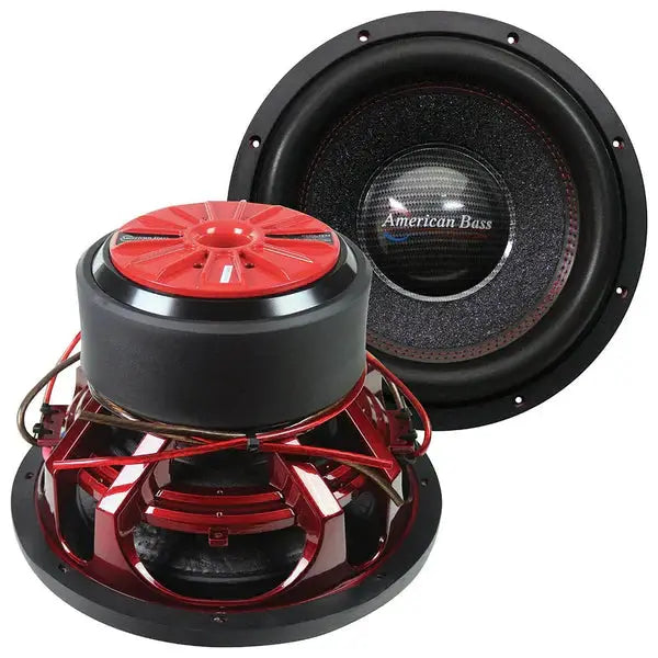 American Bass American Bass HAWK Series 12" Subwoofer Dual 4 Ohm - Car Audio