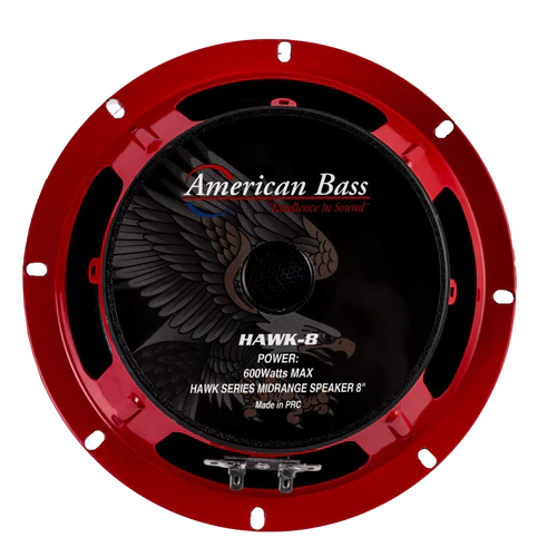 American Bass HAWK 8" Speaker (single)