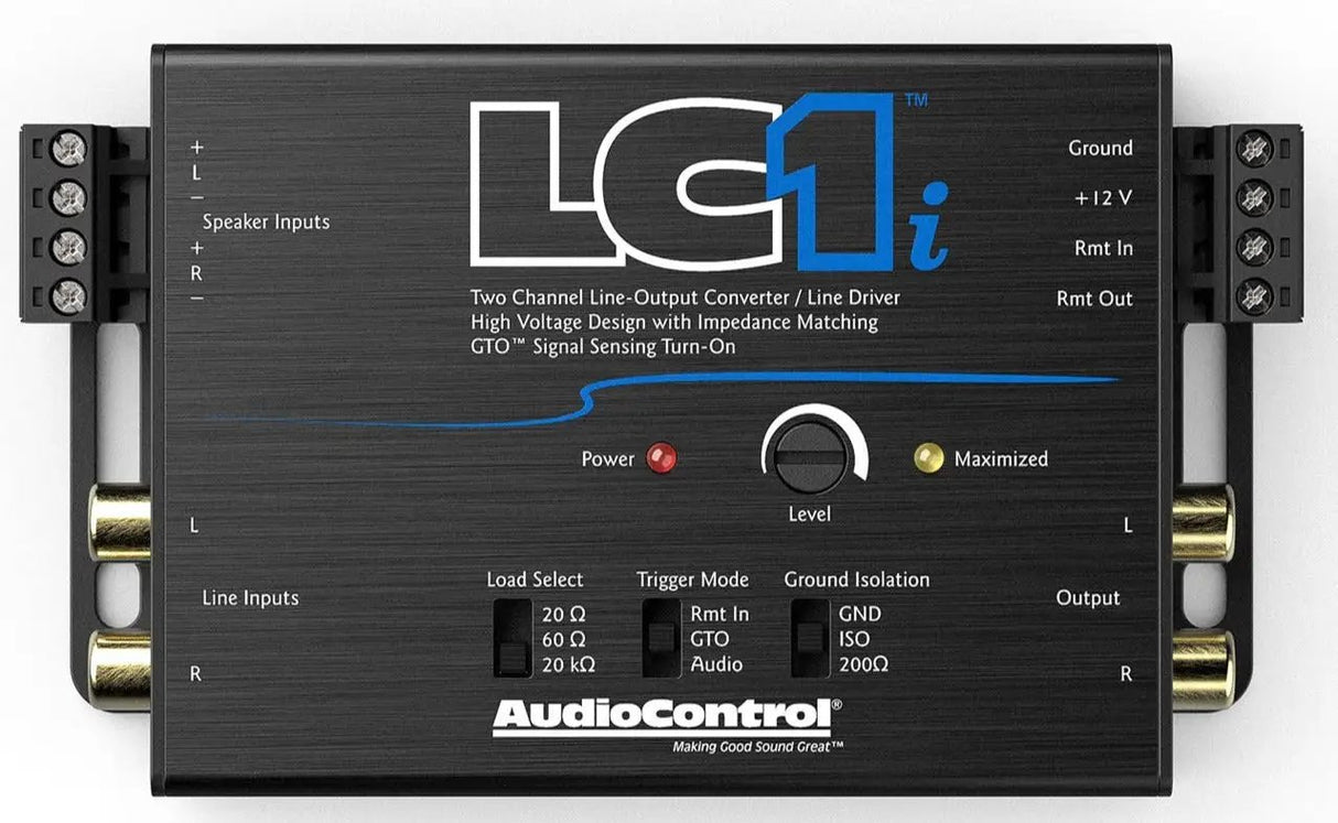 AudioControl AudioControl LC1i 2-Channel Line Output Converter & Line Driver - Car Audio