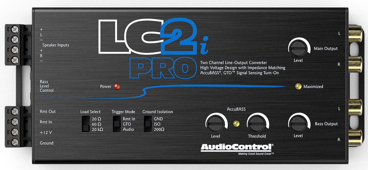 AudioControl LC2i-PRO 2-Channel Line Output Converter & Line
