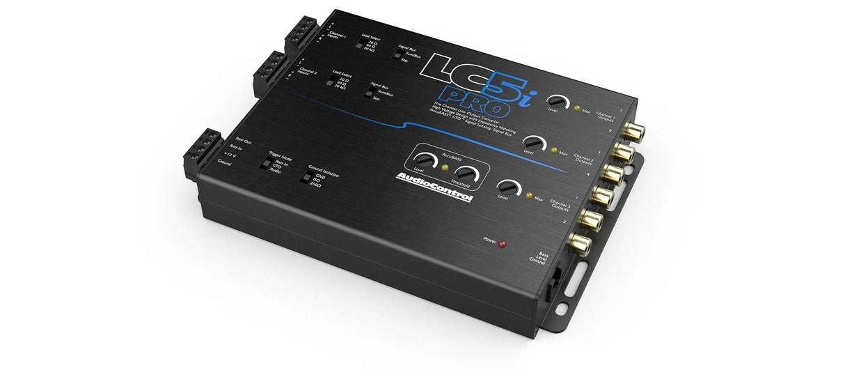 AudioControl AudioControl LC5i-PRO 5-Channel Line Output Converter w/ AccuBass - Car Audio