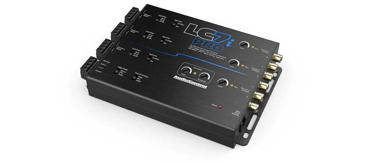 AudioControl AudioControl LC7i-PRO 6-Channel Line Output Converter w/ AccuBass - Car Audio