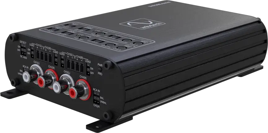 Wāvtech Wāvtech link300.4mini 300 Watt 4-Channel Amplifier - Car Audio
