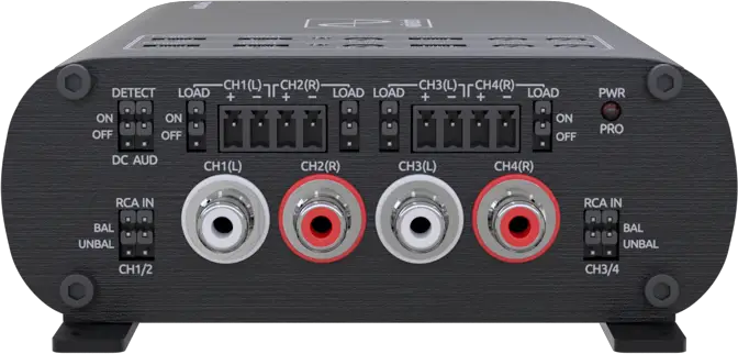 Wāvtech Wāvtech link300.4mini 300 Watt 4-Channel Amplifier - Car Audio