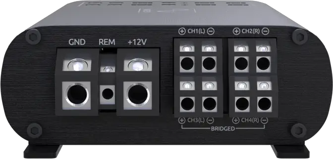 Wāvtech Wāvtech link300.4mini 300 Watt 4-Channel Amplifier - Car Audio