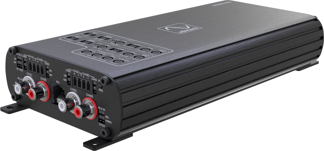Wāvtech link500.4mini 500 Watt 4-Channel Amplifier