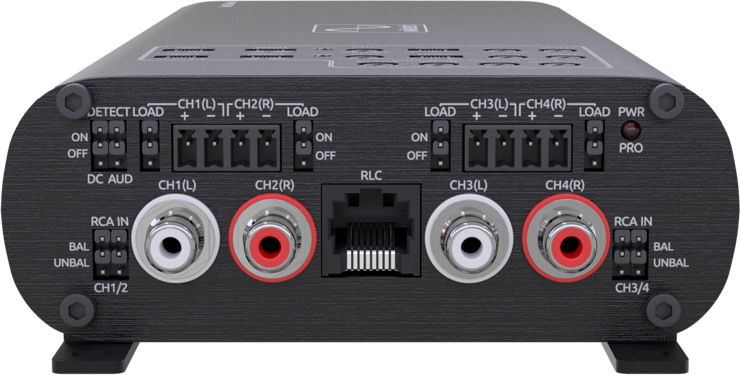 Wāvtech link500.4mini 500 Watt 4-Channel Amplifier