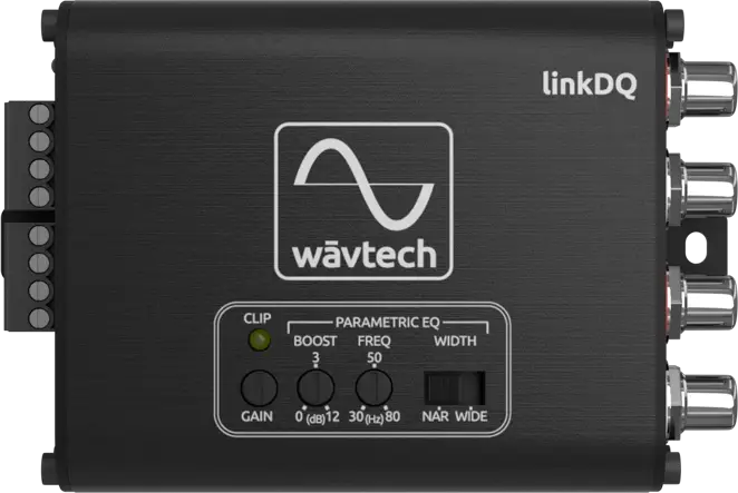 Wāvtech Wāvtech linkDQ LOC/Line Driver with Parametric EQ (Remote Ready) - Car Audio