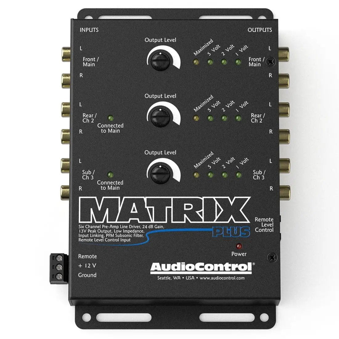AudioControl AudioControl Matrix Plus 6-Channel Line Driver - Car Audio