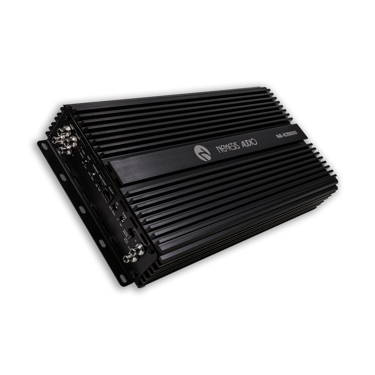 Nemesis NA-K2000D 2000W @ 1-Ohm Class D 1-Channel Monoblock Car Amplifier Made In Korea Team Series