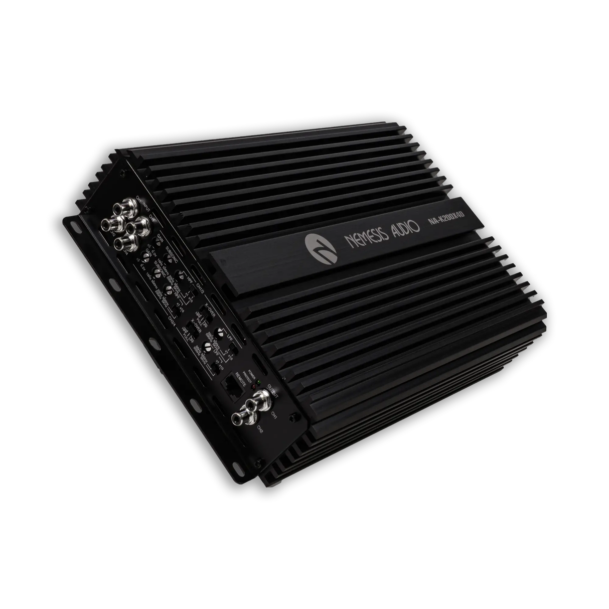Nemesis Audio Nemesis Audio NA-K200X4D 200W RMS x 4 Class D 4-Channel Car Amplifier Made In Korea Team Series - Car Audio