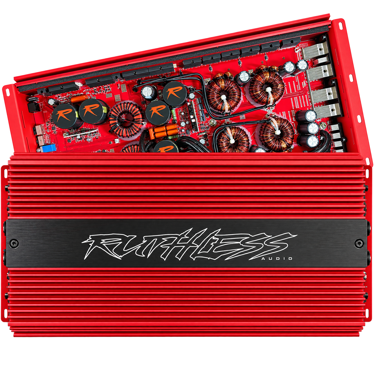 Ruthless Audio Ruthless Audio 5000.2 Red 2 Channel Amplifier - Car Audio