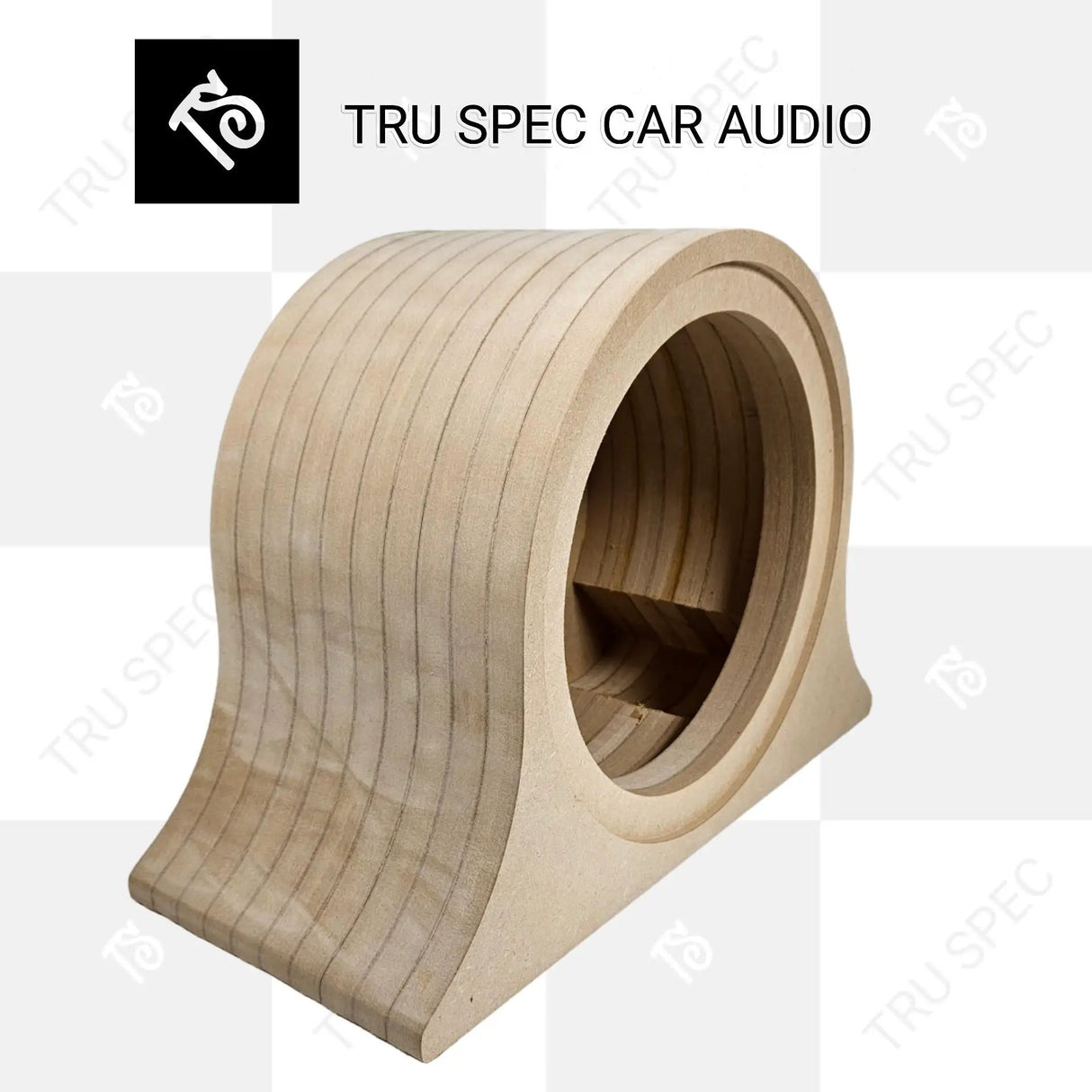 GP Car Audio Tru Spec Single 10" Sealed Stack Fab Subwoofer Enclosure - Car Audio