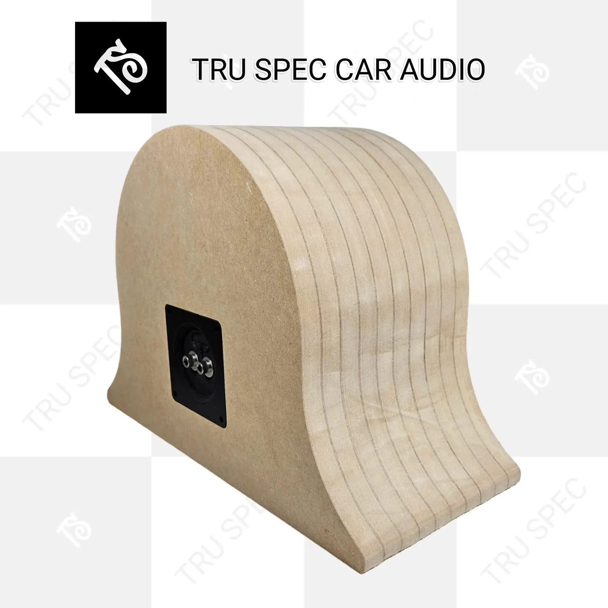 GP Car Audio Tru Spec Single 10" Sealed Stack Fab Subwoofer Enclosure - Car Audio