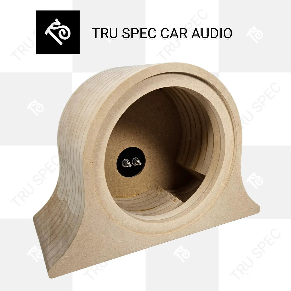 GP Car Audio Tru Spec Single 10" Sealed Stack Fab Subwoofer Enclosure - Car Audio