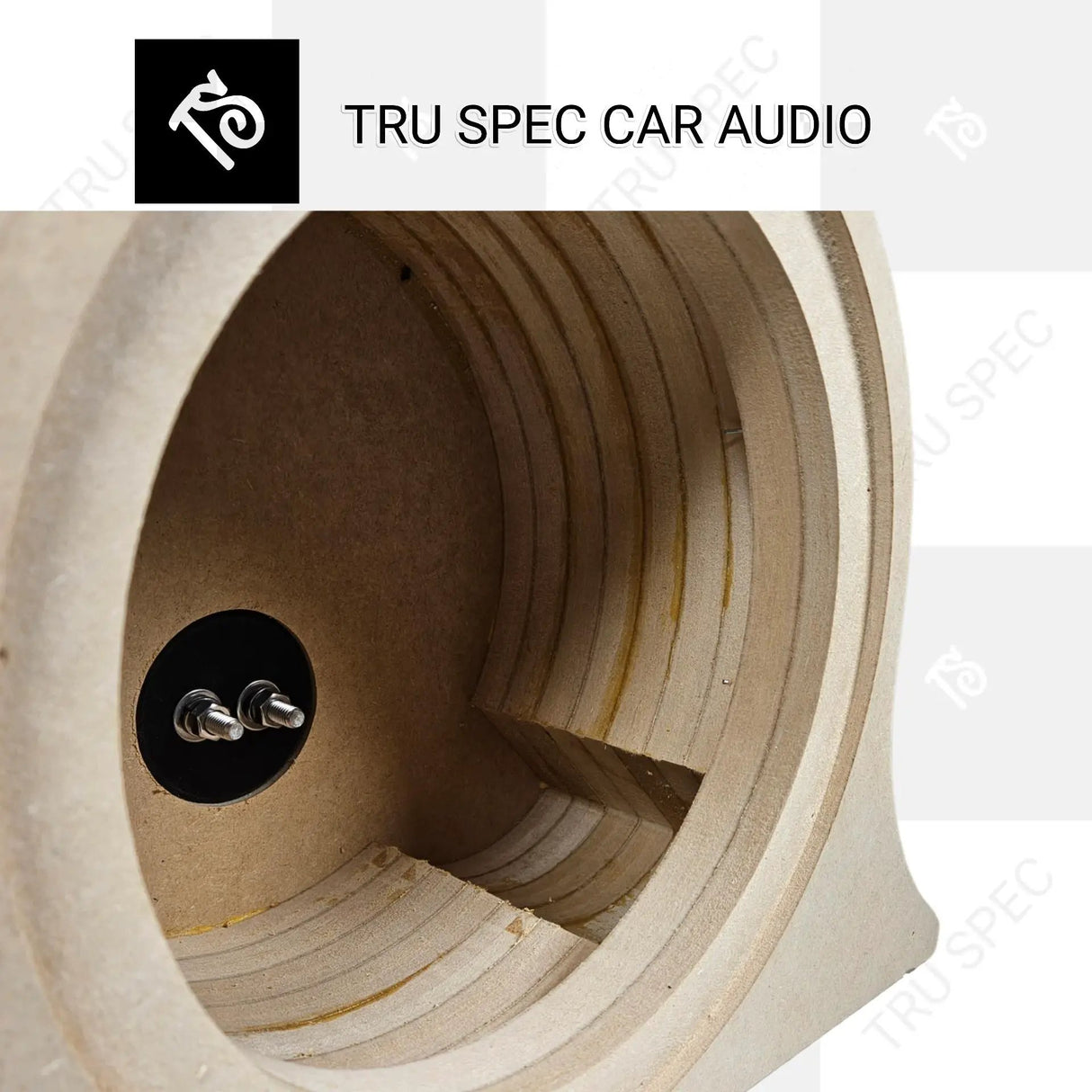 GP Car Audio Tru Spec Single 10" Sealed Stack Fab Subwoofer Enclosure - Car Audio