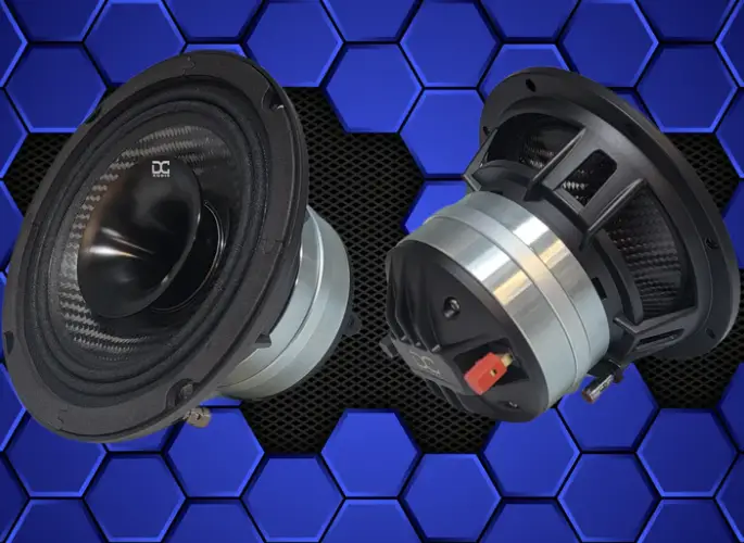 DC Audio DC Audio NEO COAXIAL CF 6.5" Full Range Pro Audio - Car Audio