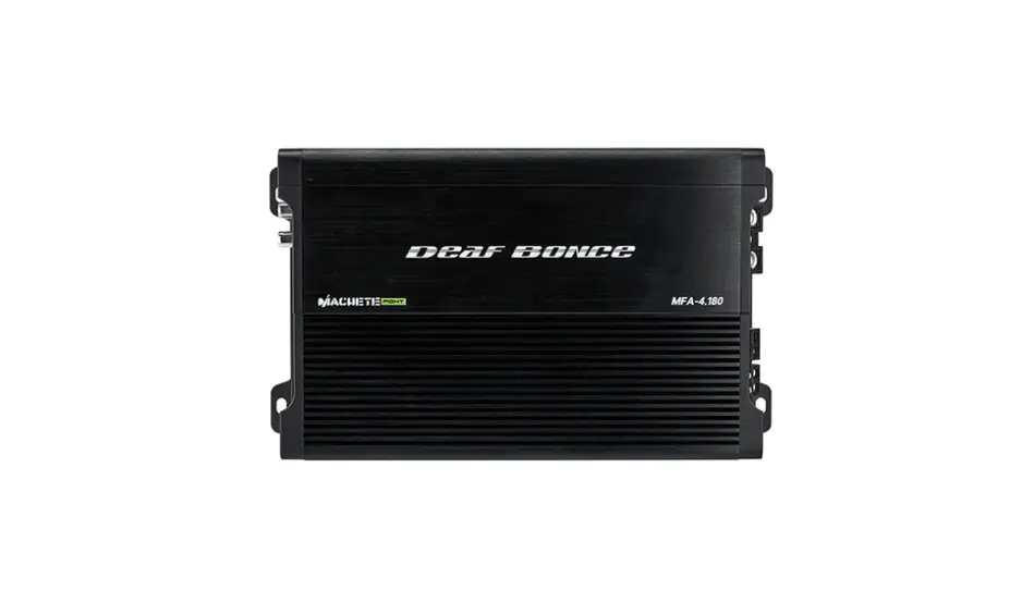 Deaf Bonce Deaf Bonce MACHETE MFA-4.180 | 180 Watt 4-channel amplifier - Car Audio