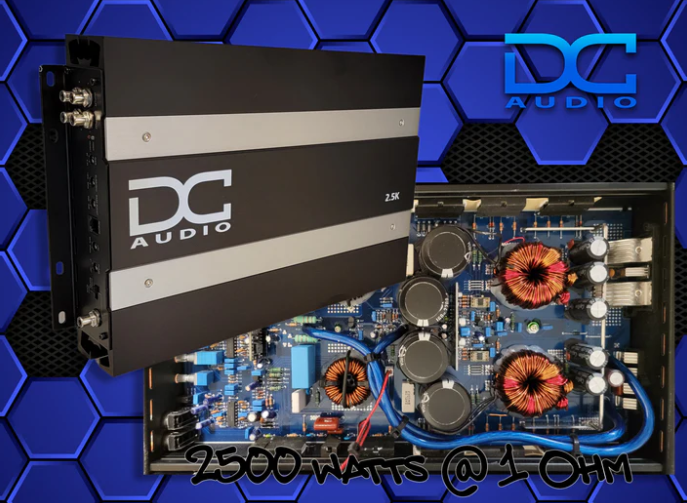 DC Audio 2.5k 2500 watt Mono Block Amplifier