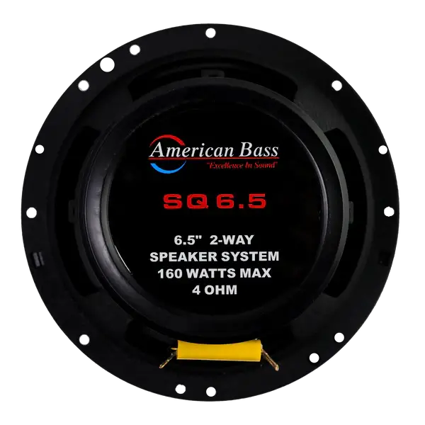 American Bass American Bass SQ 6.5 Full Range Speakers (Pair) - Car Audio