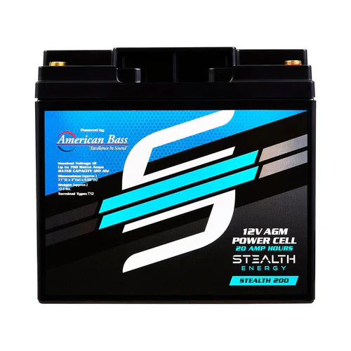 Stealth Energy Stealth Energy Stealth 200 Battery - Car Audio