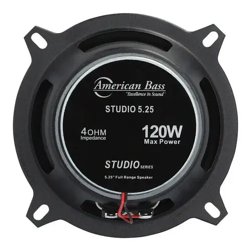 American Bass American Bass Studio 5.25 Speakers (Pair) - Car Audio