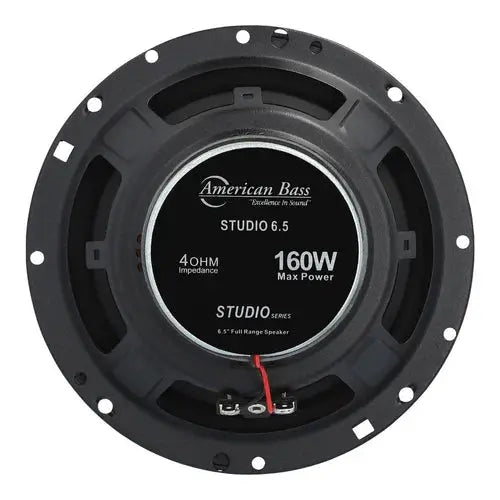 American Bass American Bass Studio 6.5 Speakers (Pair) - Car Audio
