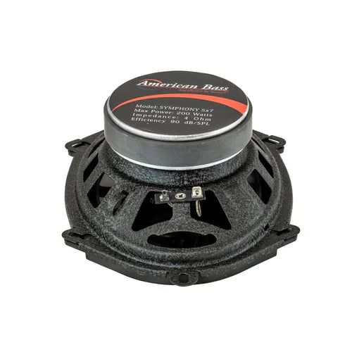 American Bass Symphony 5"x7" Coaxial Speakers (Pair)