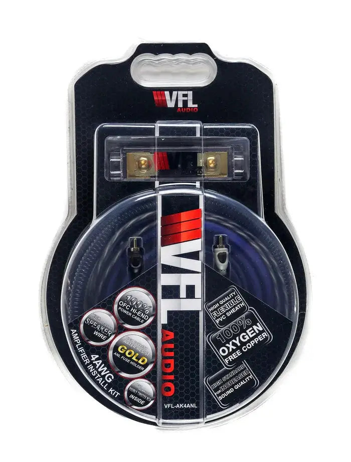 VFL Audio 4 Gauge Amplifier Installation Kit - Trinity Car Audio