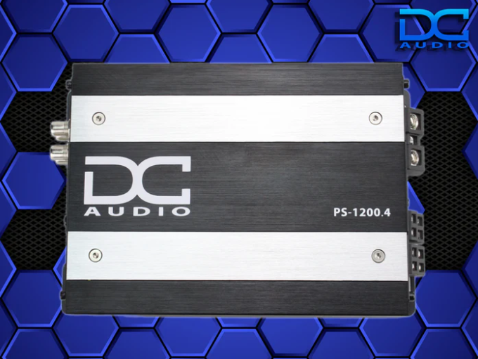 DC Audio PS1200x4 - Mini 4 Channel Amplifier