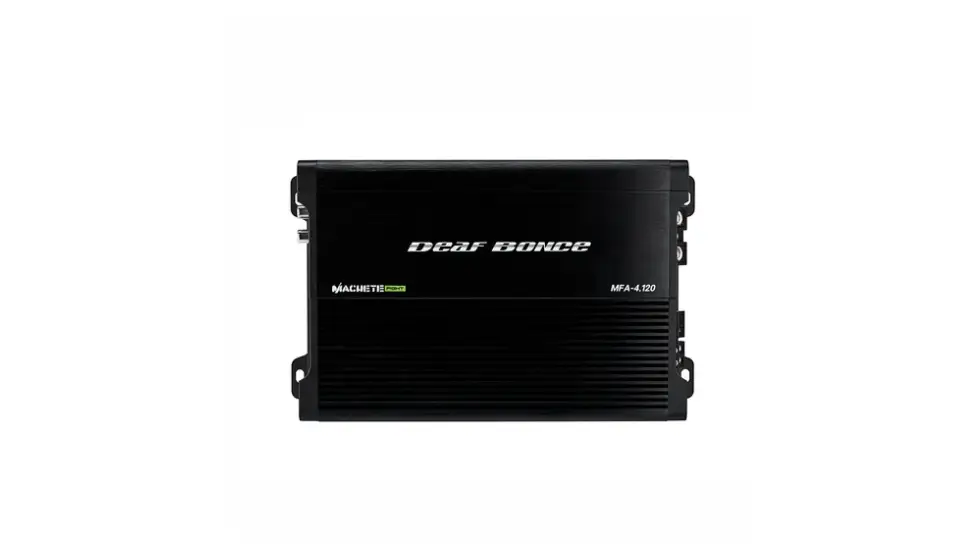 Deaf Bonce Deaf Bonce MACHETE MFA-4.120 | 120 Watt 4-channel amplifier - Car Audio