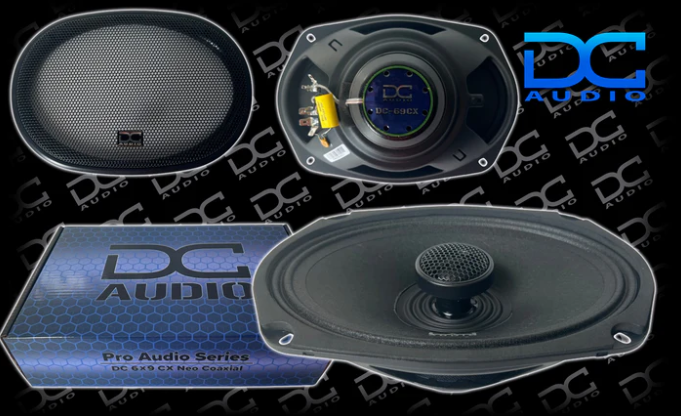 DC Audio 6x9" Coaxial Speakers DC-6x9CX