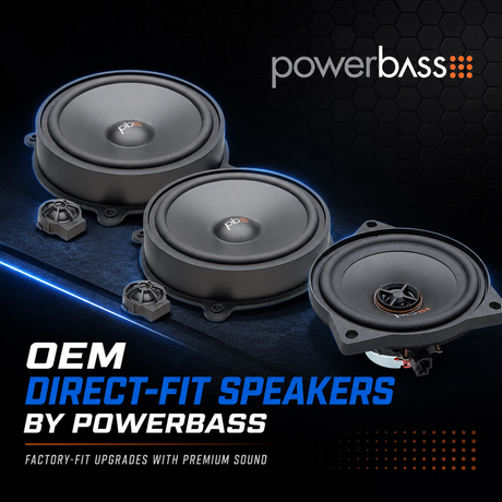 Trinity Car Audio Goes Deep on PowerBass OEM Direct-Fit Replacement Speakers