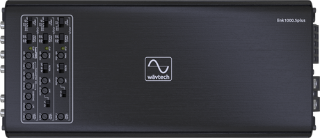 Wāvtech link1000.5plus 1,000 Watt 5-Channel Amplifier
