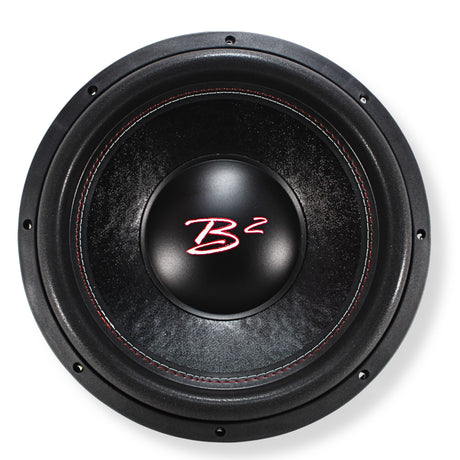 B2 Audio 15" 750W RMS Dual 4-Ohm 3" Voice Coil RIOT Series Subwoofer