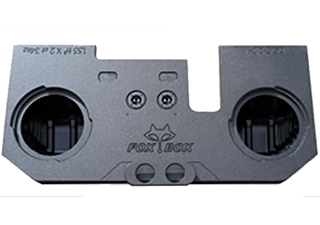 Fox Acoustics FoxBox® Dodge Ram Quad & Crew Cab Dual 10" / 12" Vented Subwoofer Enclosure